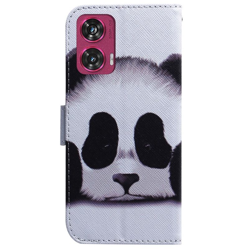 Folio Deksel Motorola Edge 50 Fusion Panda