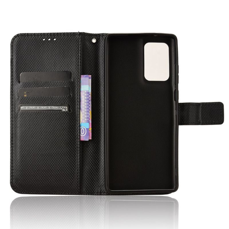 Folio Deksel Motorola Edge 50 Fusion Strap Points Beskyttelse Deksel