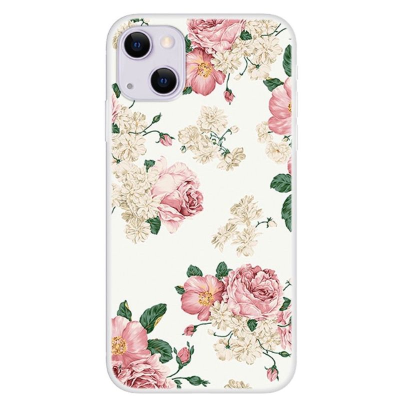 Deksel Til iPhone 13 Blomster