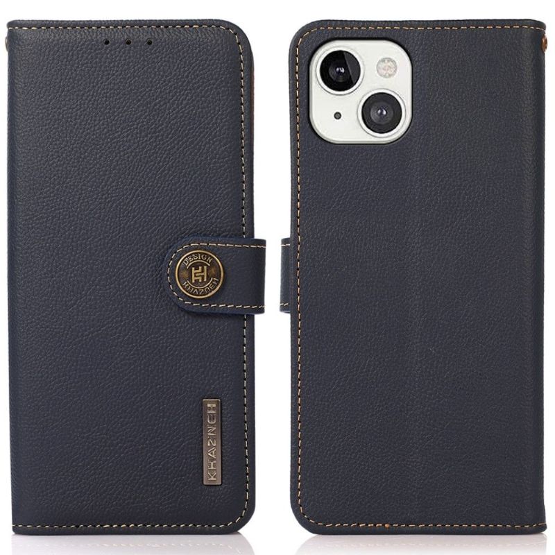 Folio Deksel Til iPhone 13 Khazneh Classic Leather