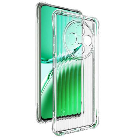 Deksel Til Oppo Reno 12f 5g Transparent Wavy Texture Med Imak Airbag