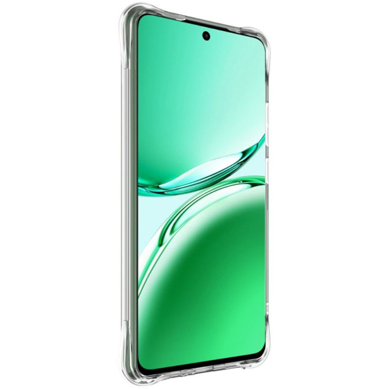 Deksel Til Oppo Reno 12f 5g Transparent Wavy Texture Med Imak Airbag