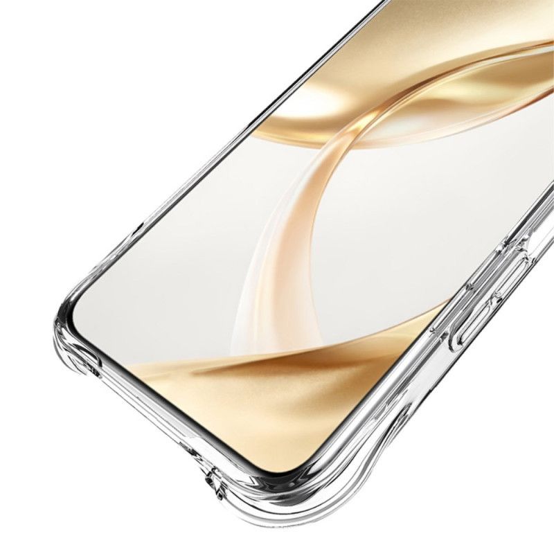 Deksel Til Oppo Reno 12f 5g Transparent Wavy Texture Med Imak Airbag