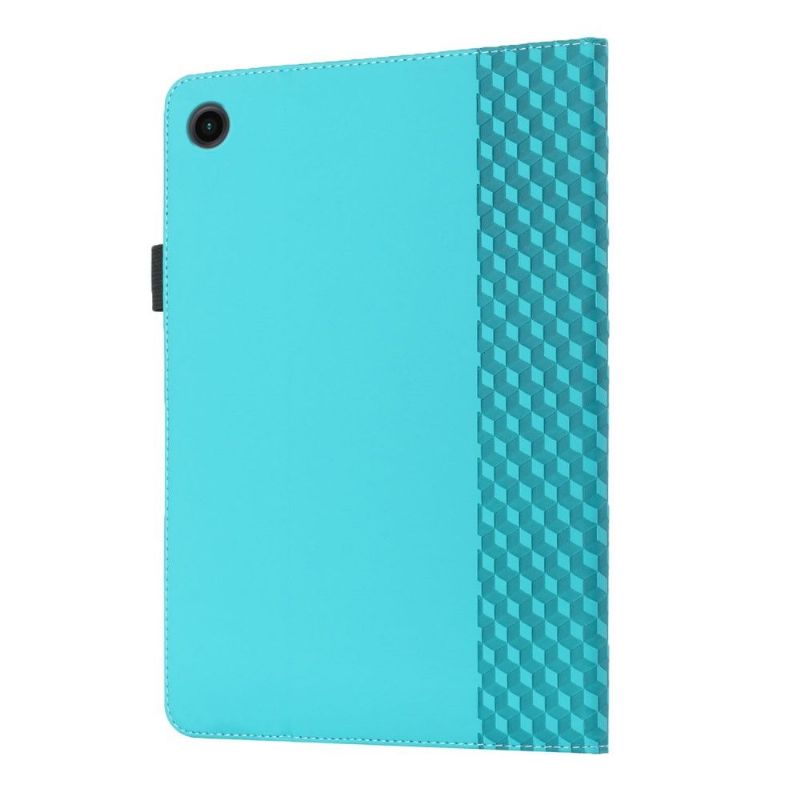 Deksel Samsung Galaxy Tab A8 (2021) Cube Geometry Flap Kortholder