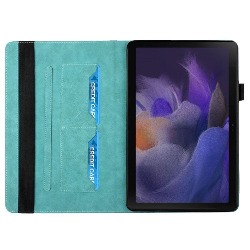 Deksel Samsung Galaxy Tab A8 (2021) Cube Geometry Flap Kortholder