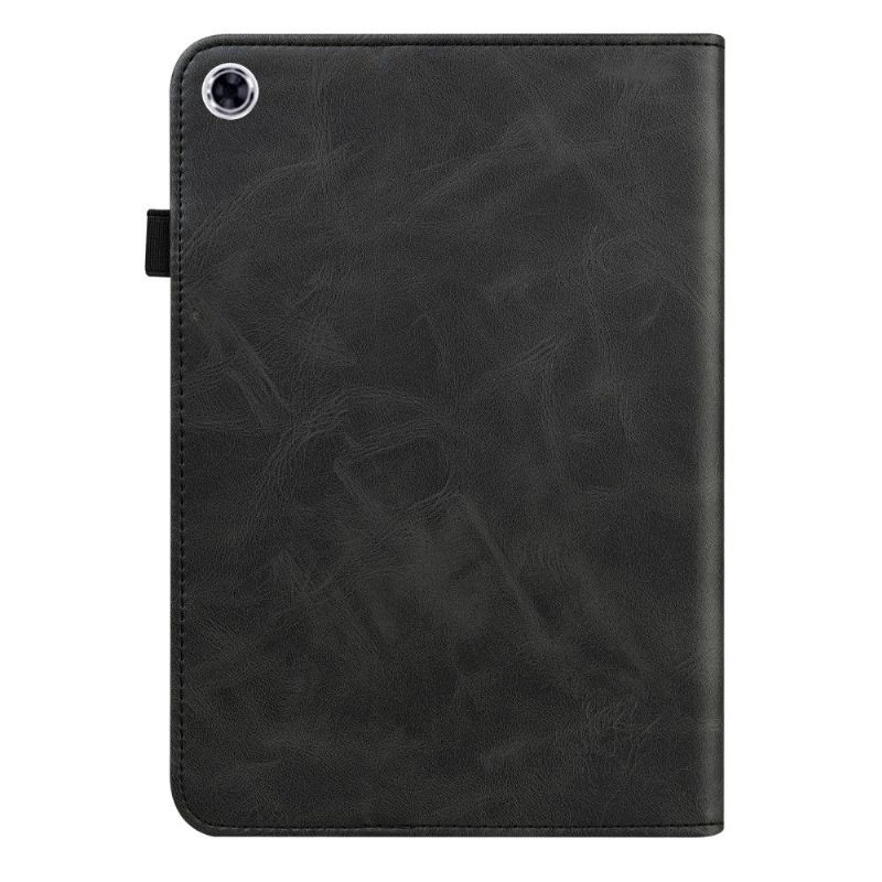 Samsung Galaxy Tab A8 (2021) Lines Retro Leather Effect Cover