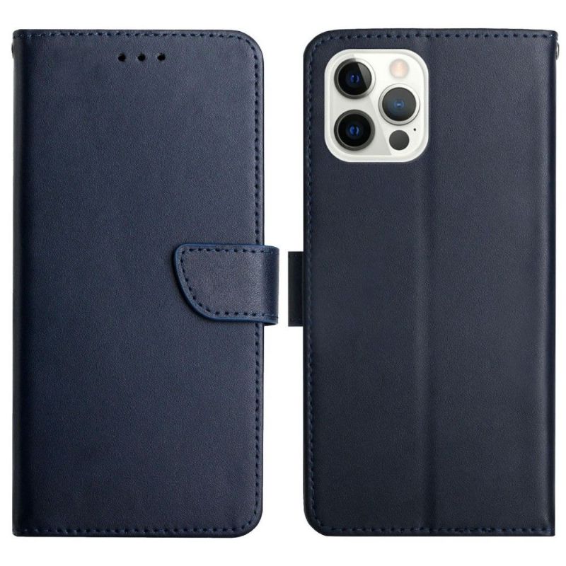 Folio Deksel Til iPhone 13 Pro Max Anti-fall Smooth Touch Leather