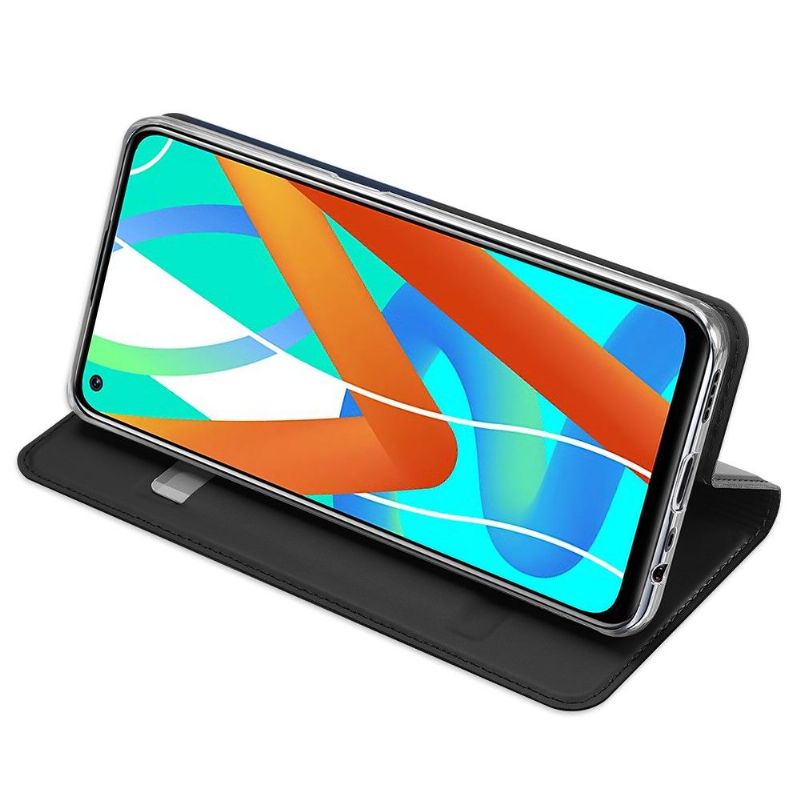 Etui Til Realme 8 / 8 Pro Business Satin Effect