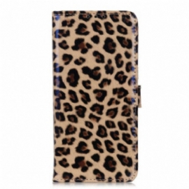 Folio Deksel Til Xiaomi Redmi Note 10 / 10S Leopard