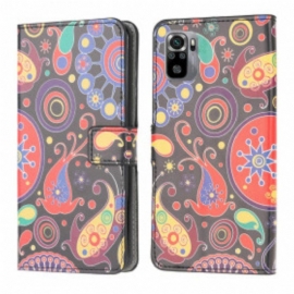 Lærdeksel Til Xiaomi Redmi Note 10 / 10S Galaxy Design