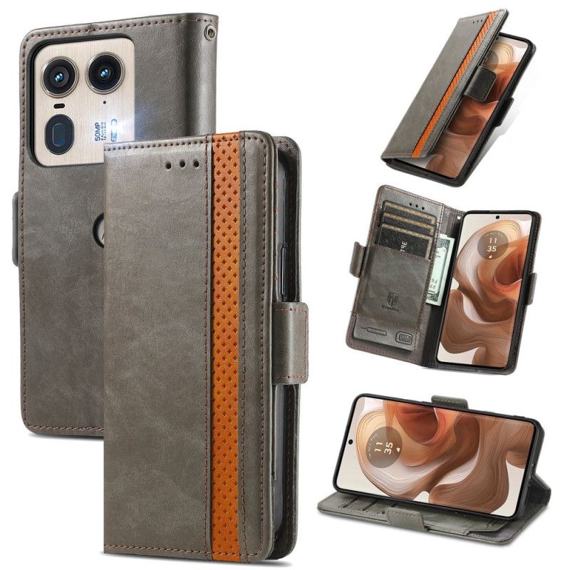 Folio Deksel Motorola Edge 50 Ultra Vintage Style Caseneo