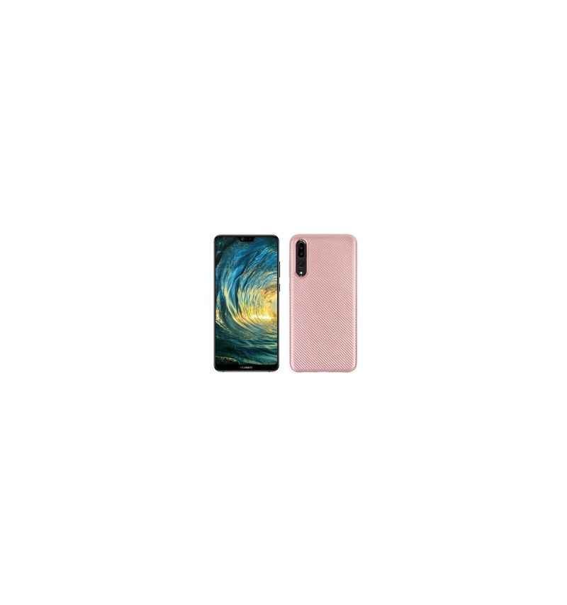 Deksel Til Huawei P20 Pro Karbonfiberbelegg