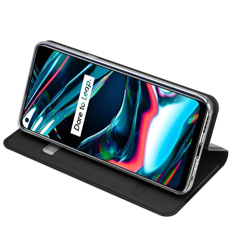 Etui Til Realme 7 Pro Anti-fall Business Satin Effect