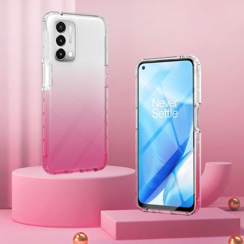 Deksel Til Oppo A74 5G / A54 5G Gradient Med Herdet Glass