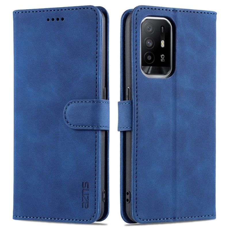 Etui Til Oppo A74 5G / A54 5G Folio Deksel Azns Kortholder