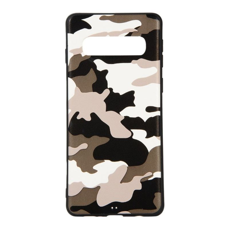 Deksel Til Samsung Galaxy S10 Militær Camo Gel