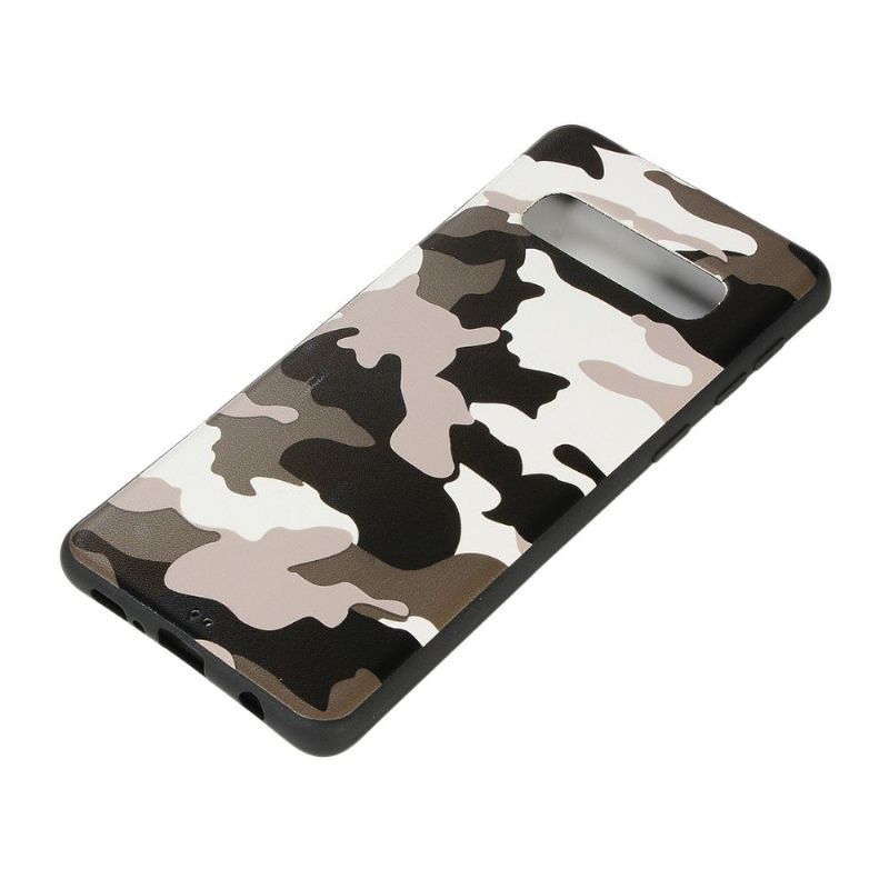 Deksel Til Samsung Galaxy S10 Militær Camo Gel