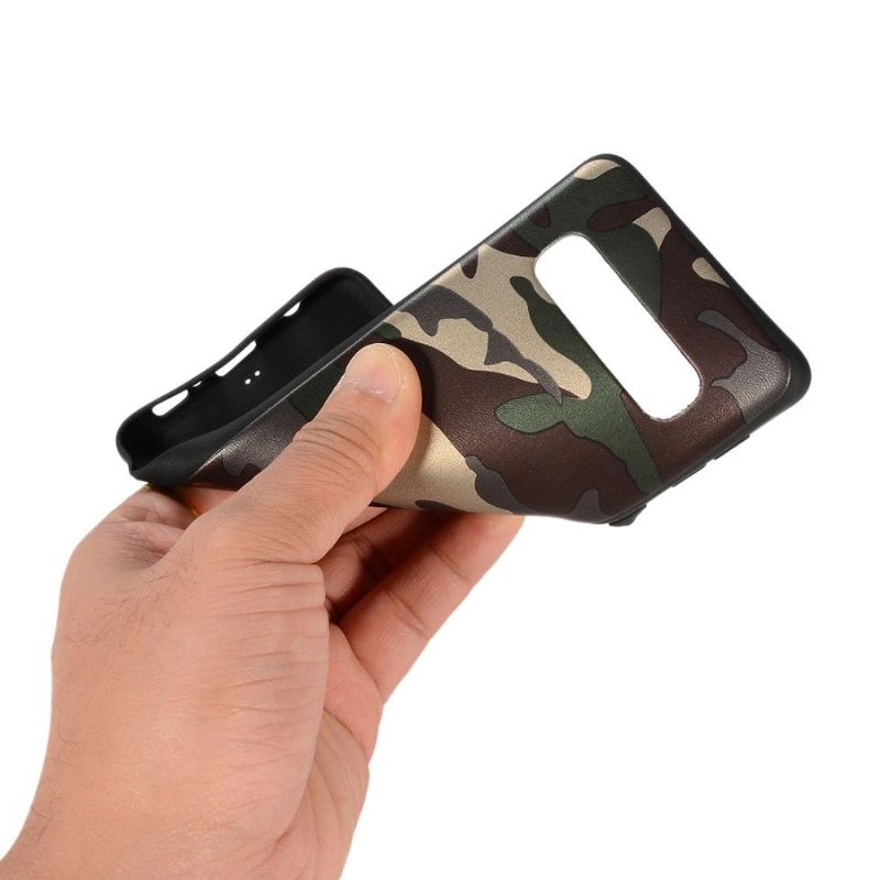 Deksel Til Samsung Galaxy S10 Militær Camo Gel