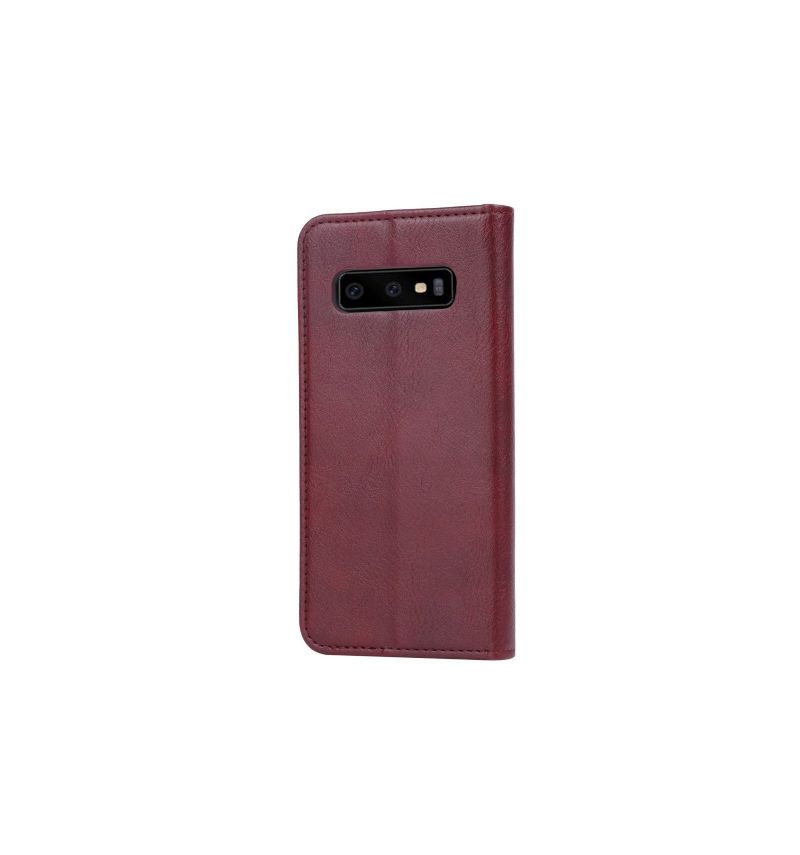 Etui Til Samsung Galaxy S10 Stand Case Leather Card Holder