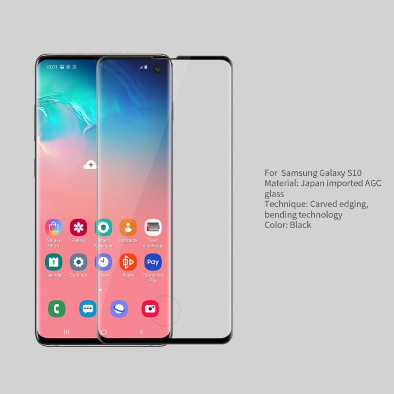 Nillkin Skjermbeskytter I Herdet Glass For Samsung Galaxy S10