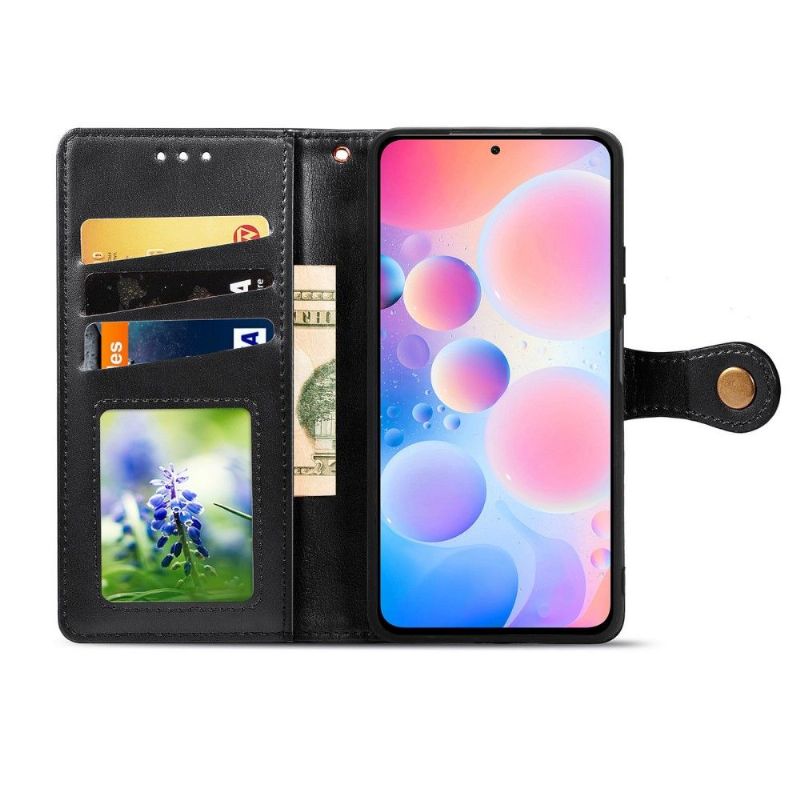 Folio Deksel Til Xiaomi Mi 11i / Poco F3 Indila Kunstskinn