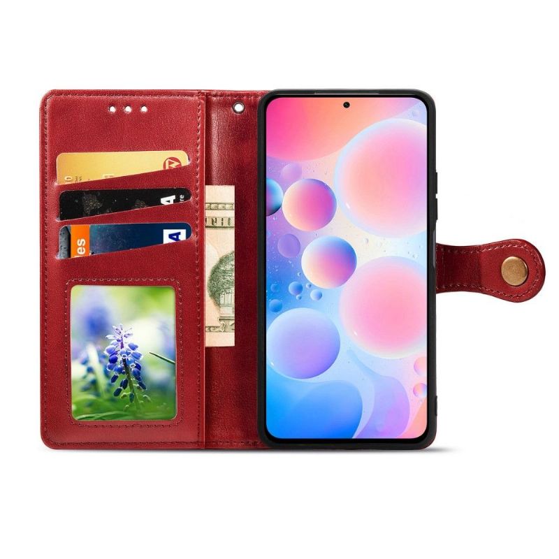 Folio Deksel Til Xiaomi Mi 11i / Poco F3 Indila Kunstskinn