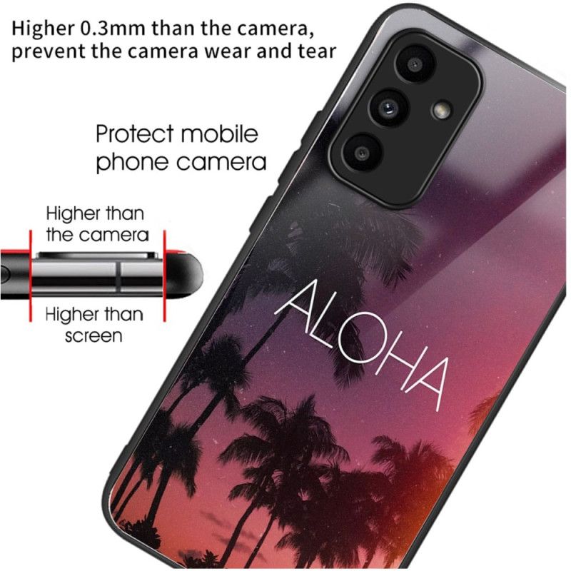 Deksel Samsung Galaxy A15 5g Mobildeksel Aloha Herdet Glass