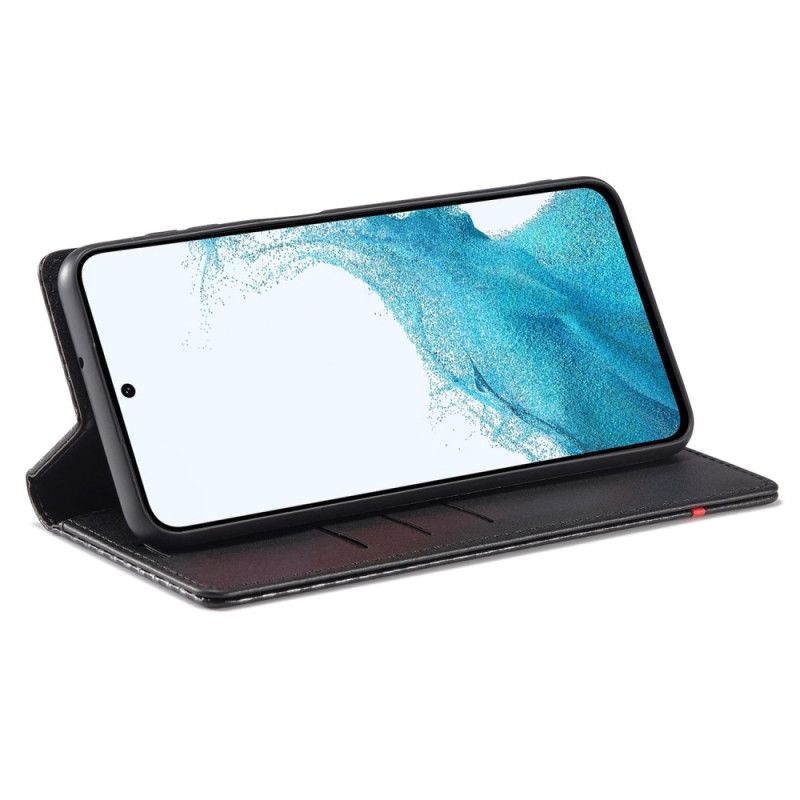 Folio Deksel Lær Samsung Galaxy A15 5g Mobildeksel Karbonfiber Lc.imeeke