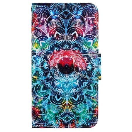 Folio Deksel Samsung Galaxy A15 5g Suveren Mandala Med Stropp