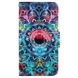 Folio Deksel Samsung Galaxy A15 5g Suveren Mandala Med Stropp