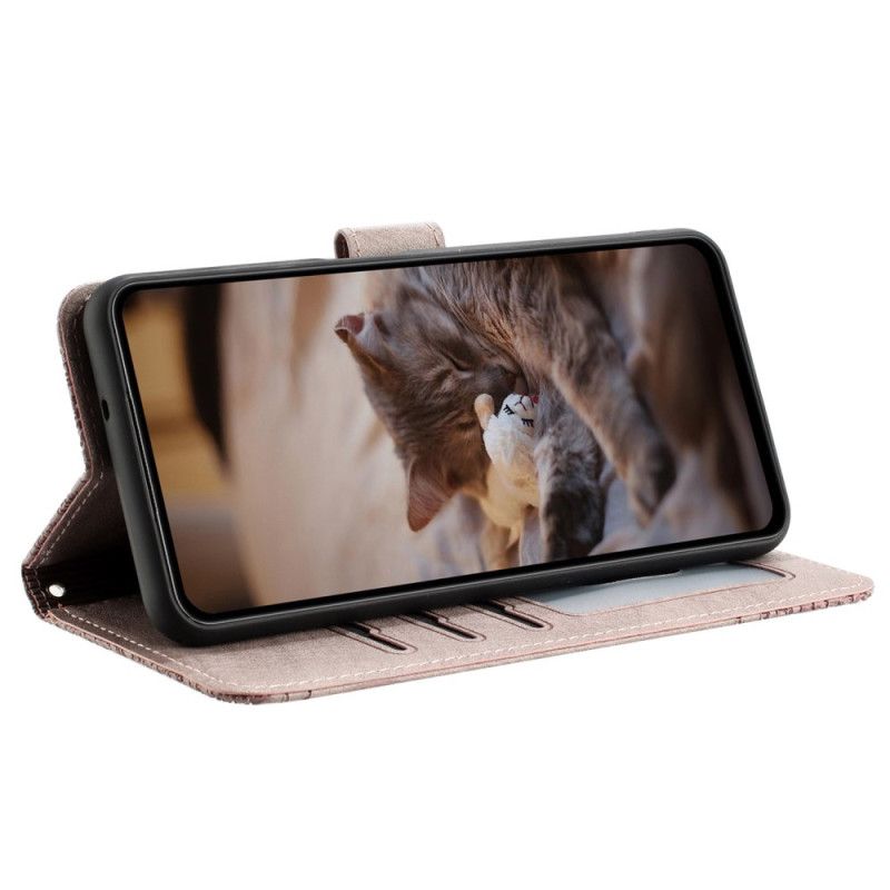 Lærdeksel Folio Deksel Samsung Galaxy A15 5g Mobildeksel Band Of Thong Cats