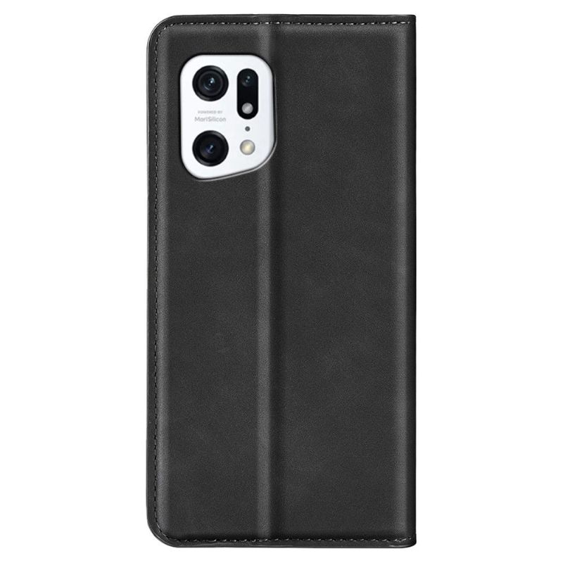 Case Til Oppo Find X5 Stativ I Kunstskinn