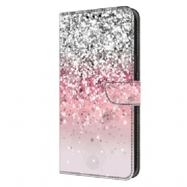 Folio Deksel Honor X9b / Magic 6 Lite Gradient Glitter Beskyttelse Deksel