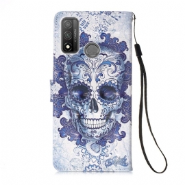 Lærdeksel Til Huawei P Smart 2020 Calavera-mønster