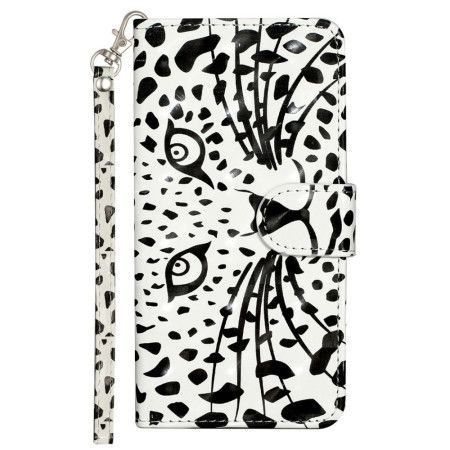 Folio Deksel Xiaomi 14t Leopard Grafisk Stropp