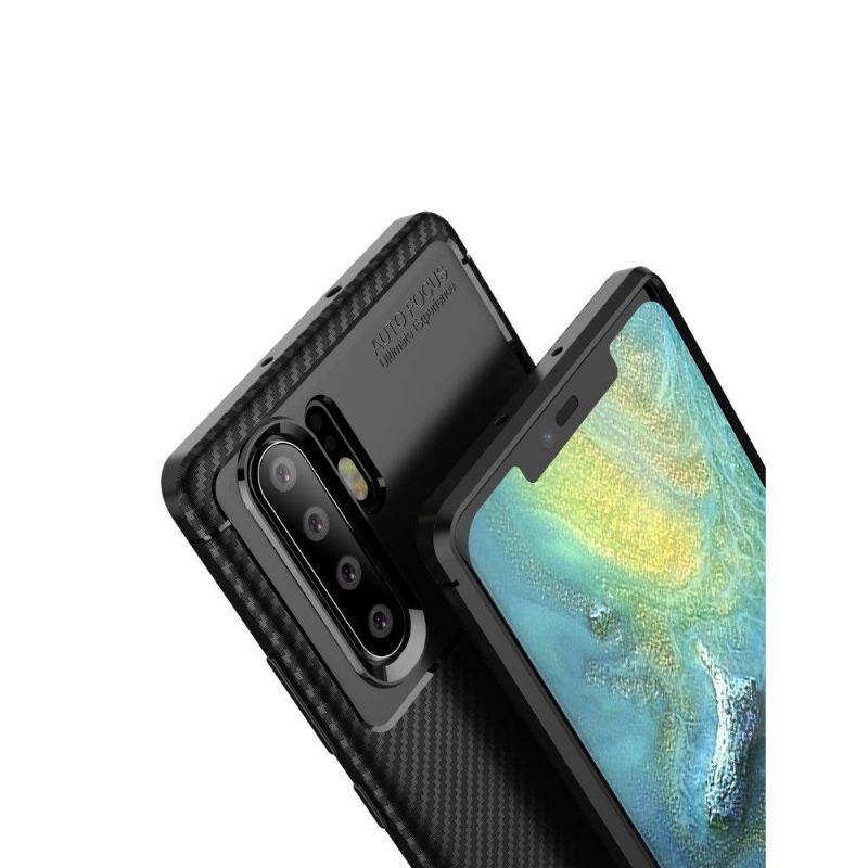 Deksel Til Huawei P30 Pro Anti-fall Karbon Classy