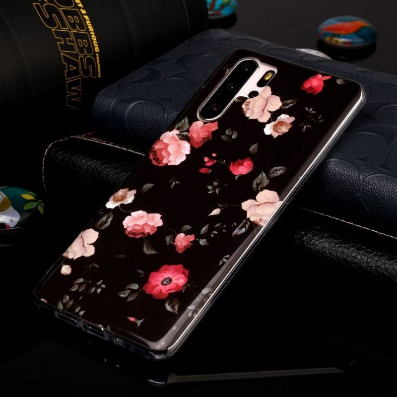 Deksel Til Huawei P30 Pro Lysende Blomster