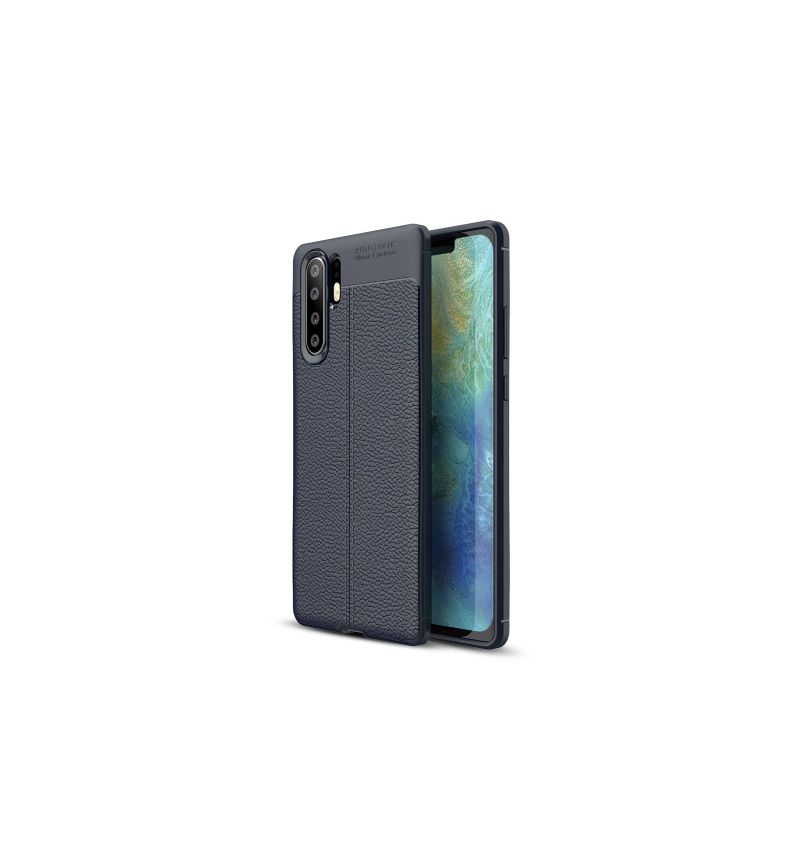 Deksel Til Huawei P30 Pro Textured Leather Style Gel