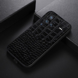 Deksel Til Vivo X80 Pro Colette Croc Effekt Skinn