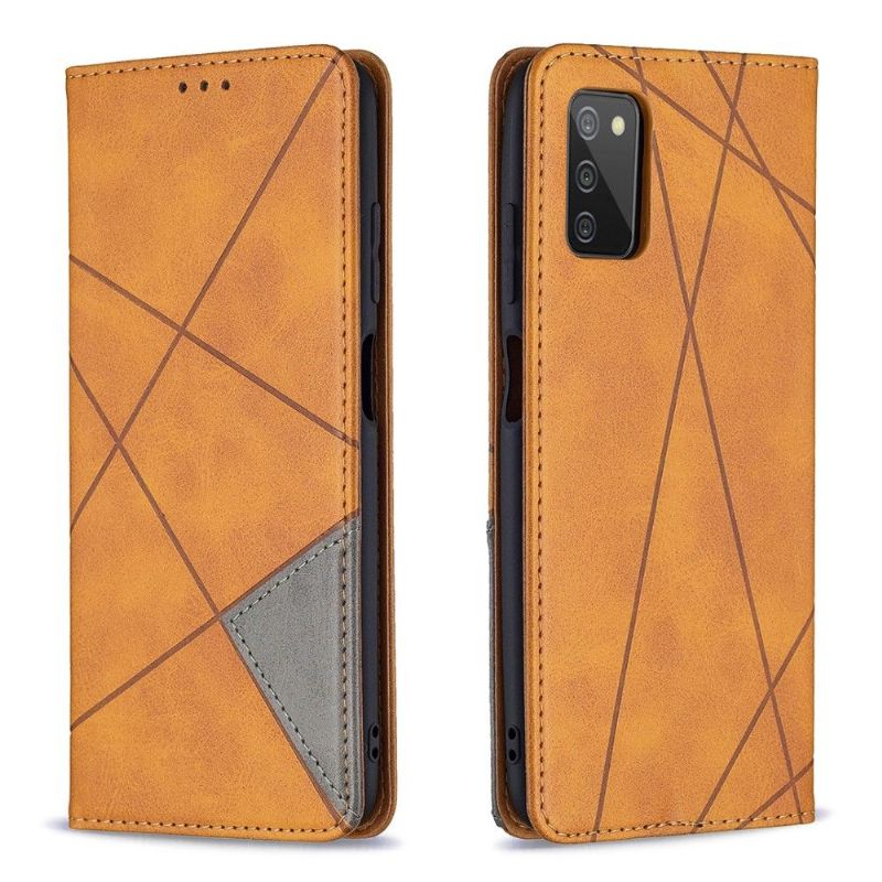 Folio Deksel Til Samsung Galaxy A03s Célinia Style Skinnkortholder