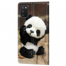 Lærdeksel Til Samsung Galaxy A03s Originalitet Lille Panda