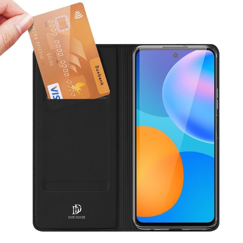 Folio Deksel Til Huawei P Smart 2021 Business Satin Effect