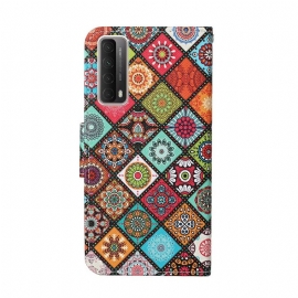 Folio Deksel Til Huawei P Smart 2021 Kaleidoscope Mandala