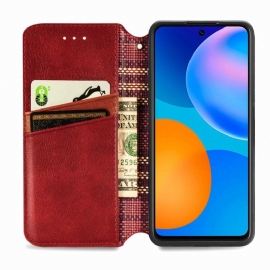 Folio Deksel Til Huawei P Smart 2021 Kub Design Kortholder