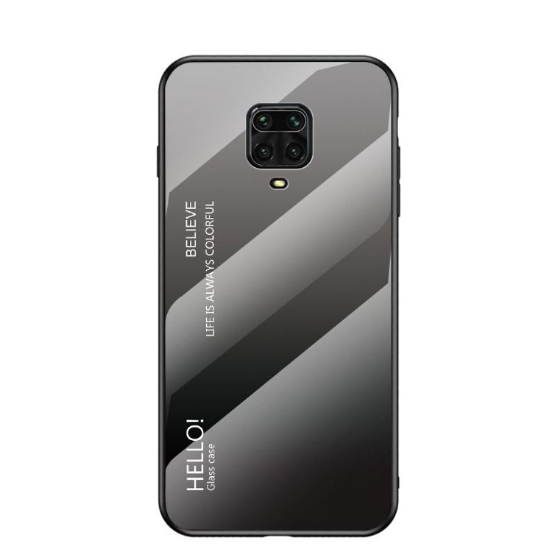 Deksel Til Xiaomi Redmi Note 9S / Redmi Note 9 Pro Fargegradient Glassbakside