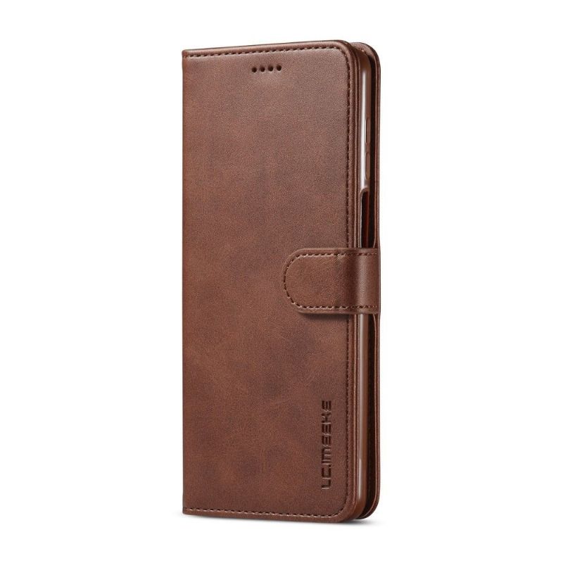 Etui Til Xiaomi Redmi Note 9S / Redmi Note 9 Pro Originalitet Folio Deksel Skinneffekt Lc.imeeke