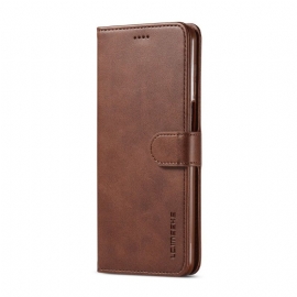 Etui Til Xiaomi Redmi Note 9S / Redmi Note 9 Pro Originalitet Folio Deksel Skinneffekt Lc.imeeke