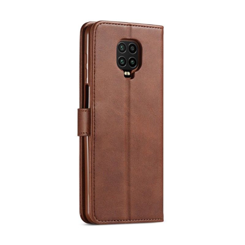 Etui Til Xiaomi Redmi Note 9S / Redmi Note 9 Pro Originalitet Folio Deksel Skinneffekt Lc.imeeke