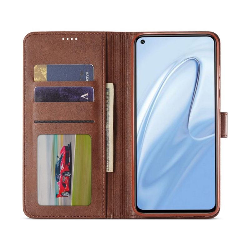 Etui Til Xiaomi Redmi Note 9S / Redmi Note 9 Pro Originalitet Folio Deksel Skinneffekt Lc.imeeke