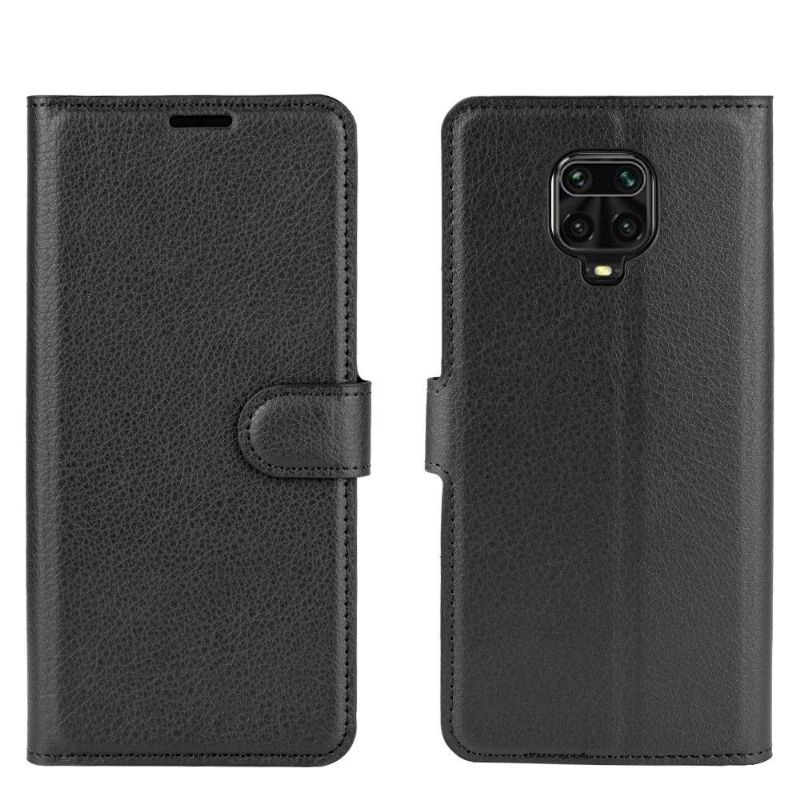 Folio Deksel Til Xiaomi Redmi Note 9S / Redmi Note 9 Pro Lommebok Skinnstil